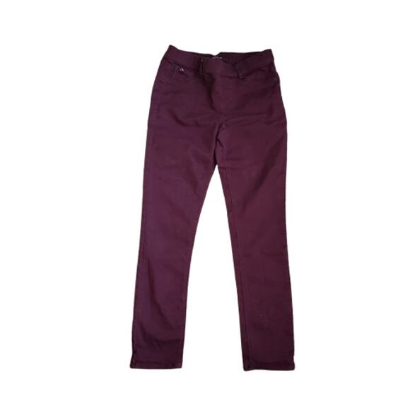 2 FOR $5 SALE Girl's Jordache Purple Jeggings Size Large (10/12) - Picture 2 of 8